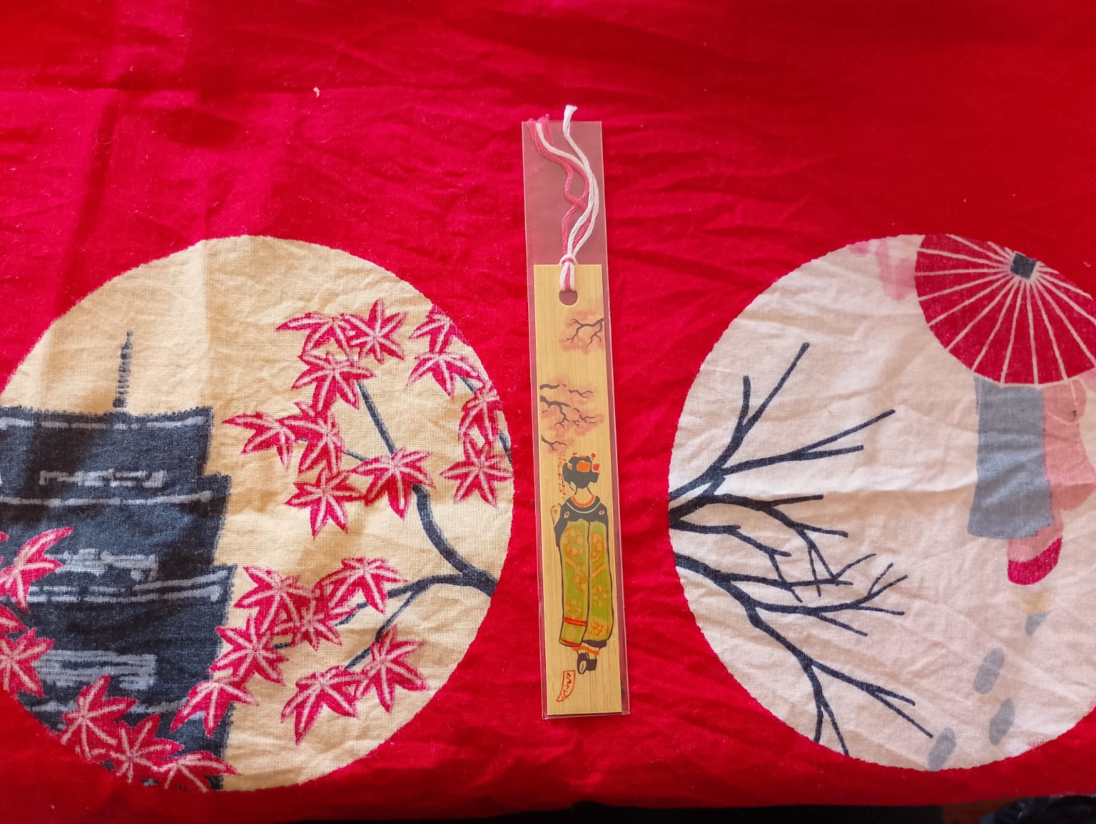 Marcapaginas Bamboo "Haru no maiko"