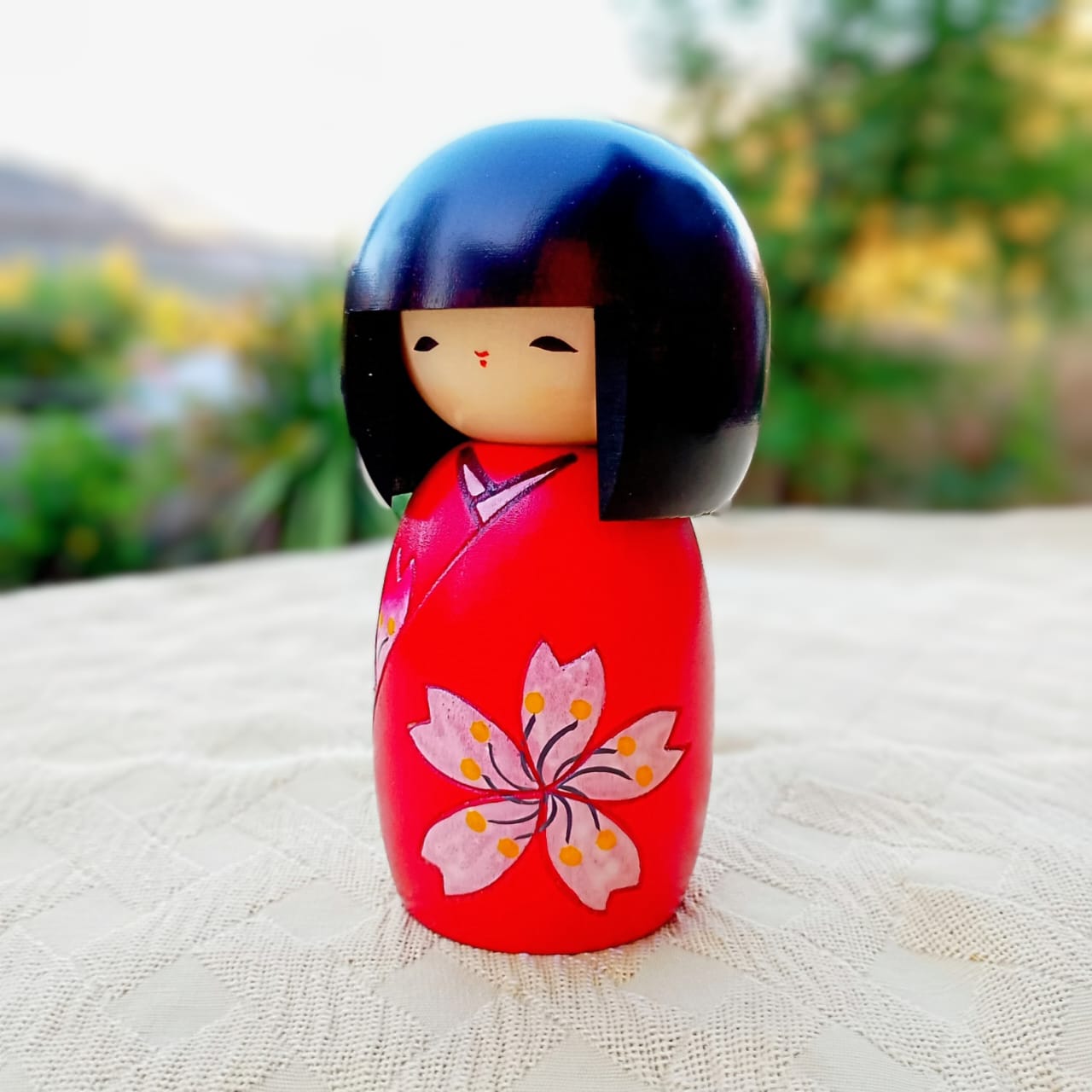 USABURO Kokeshi "Hana ha sakura"