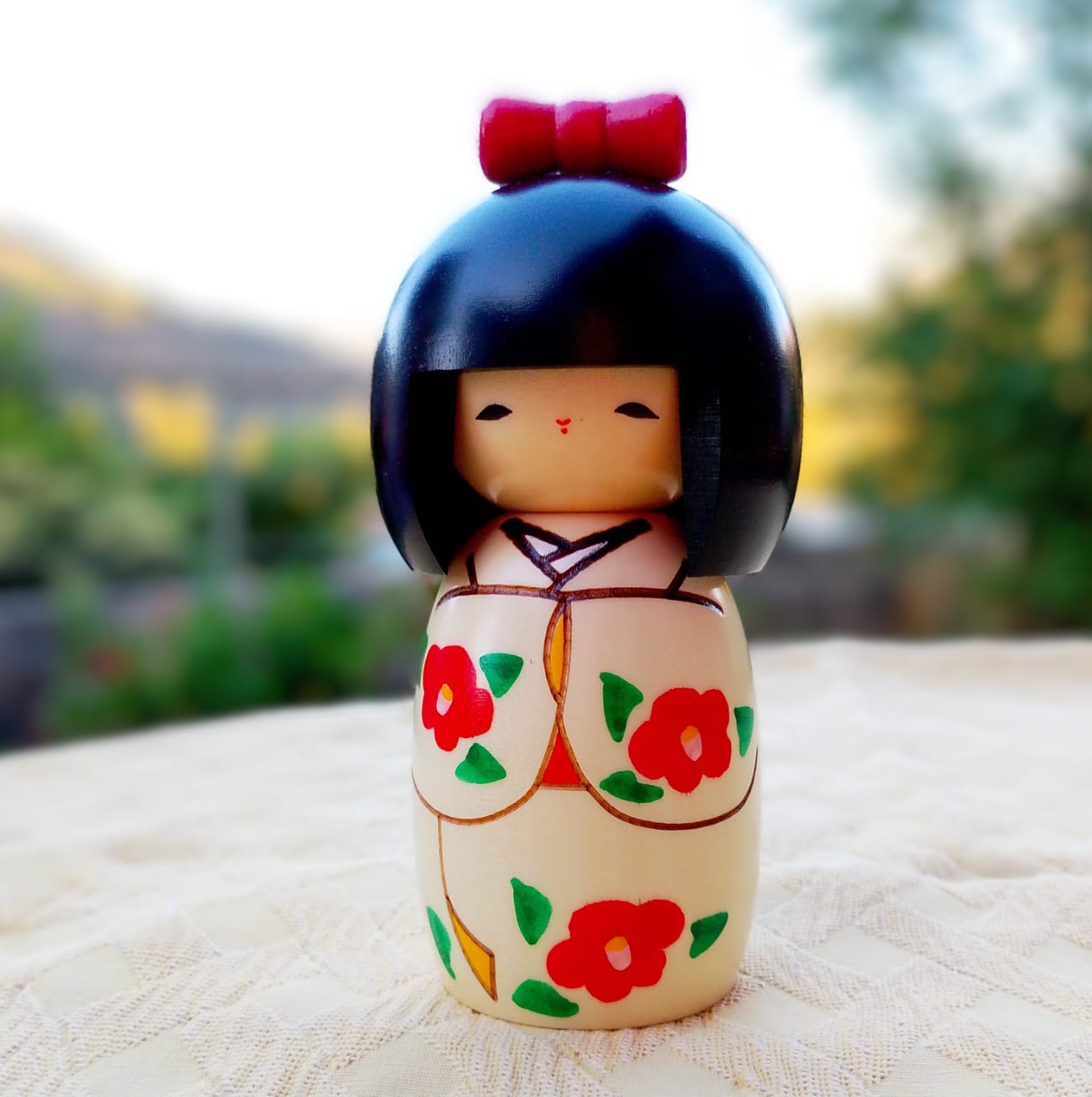 USABURO Kokeshi "Ribbon"