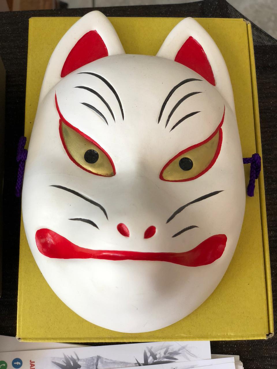 Mascara Noh Kitsune