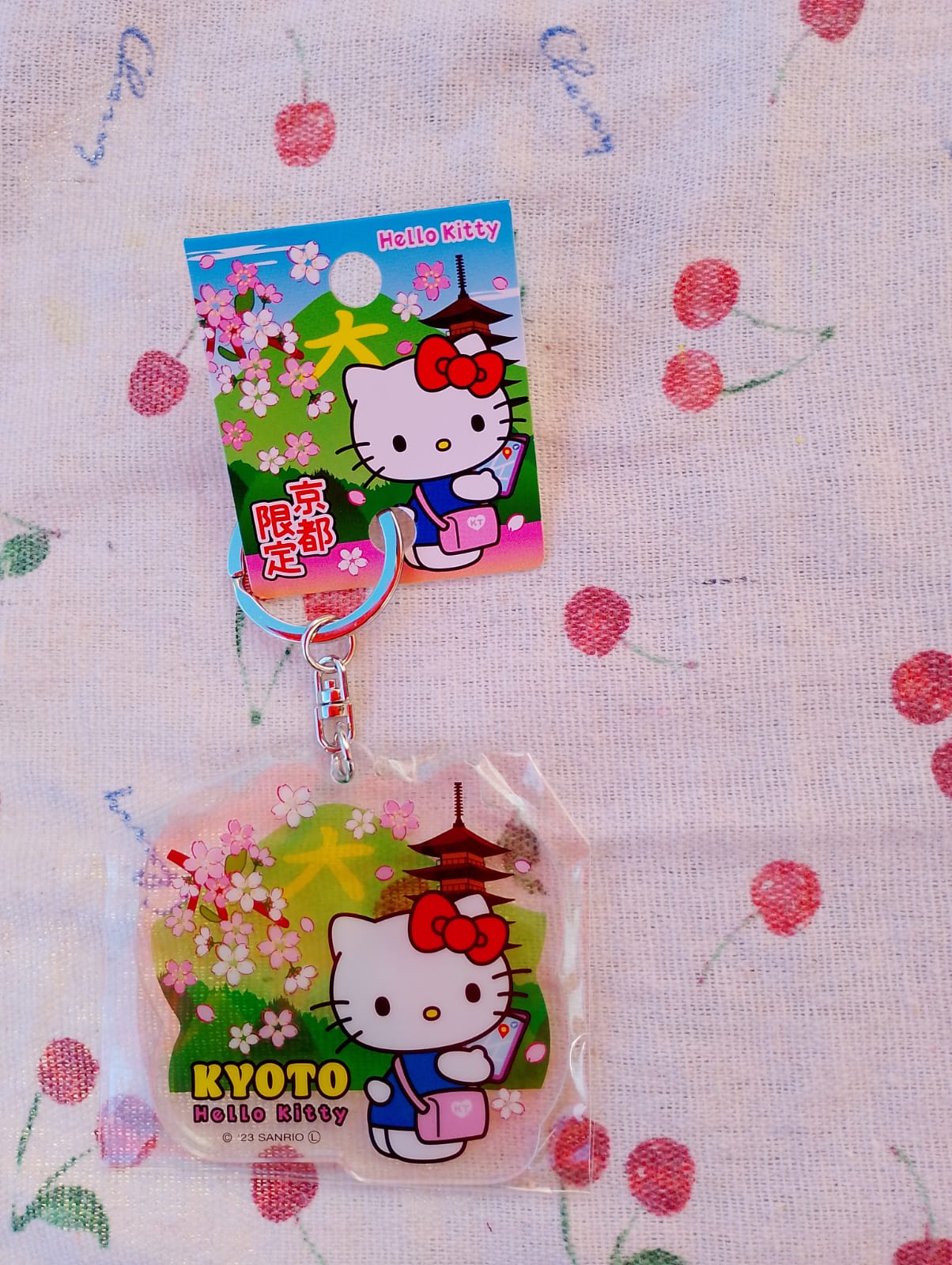 Llavero Hello Kitty Kyoto
