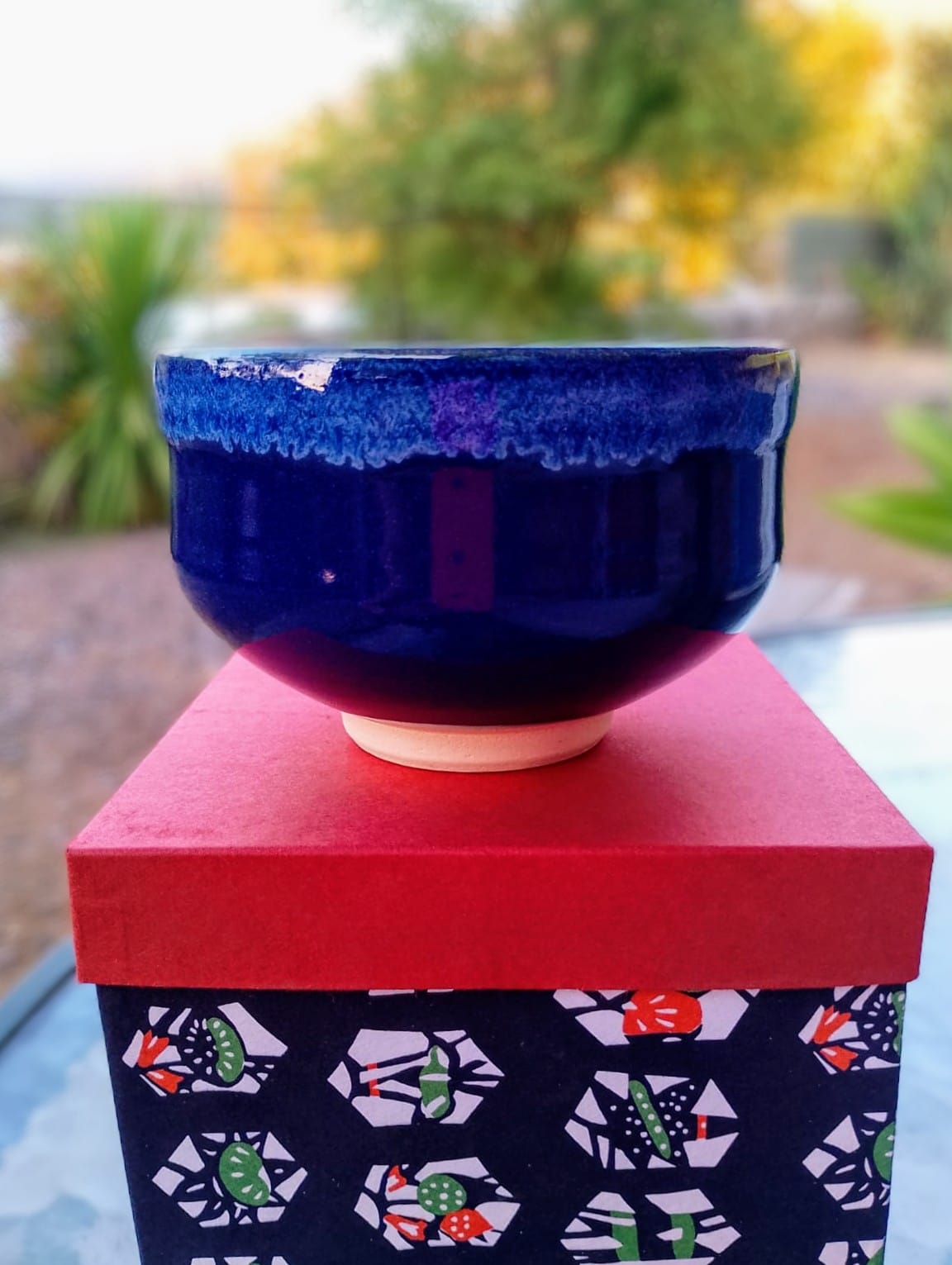 Chawan Azul Ceramica